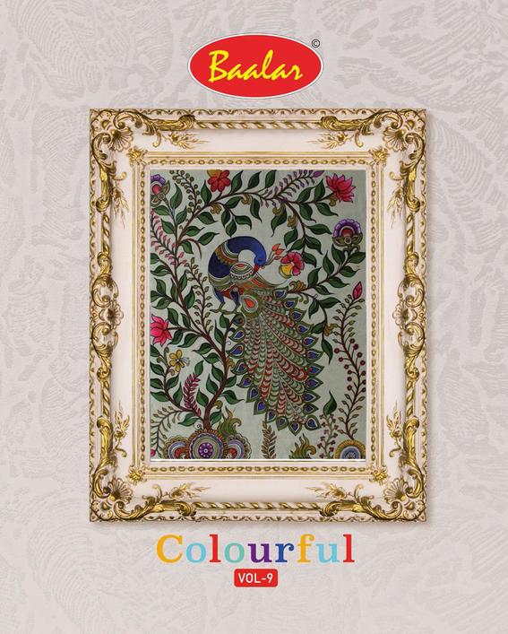 Baalar Colourful 9  Readymade Fancy Pure Cotton Printed Patiyala Cotton Designer Casual Dress Collection 